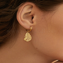 12Pcs 2 Colors Feather Alloy Pendants&nbsp;FIND-LP0005-29