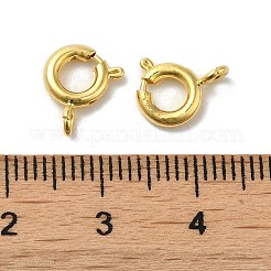 Brass Spring Ring Clasps&nbsp;KK-P249-08A-G