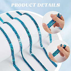 1 Roll Sparkle PVC Sequins Ribbon&nbsp;OCOR-SP0001-02B