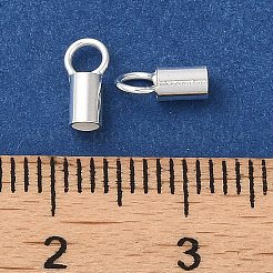 925 Sterling Silver Cord Ends&nbsp;STER-P055-01C-S