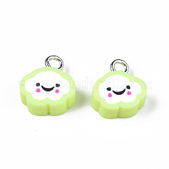 Handmade Polymer Clay Charms&nbsp;CLAY-N006-37B-01I
