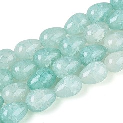 Baking Paint Crackle Glass Beads Strands&nbsp;DGLA-N019-03A-M