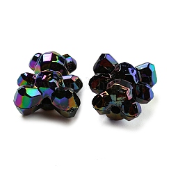 UV Plating Acrylic Faceted Beads&nbsp;X-MACR-D024-05B