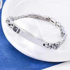 304 Stainless Steel Link Chain Bracelets&nbsp;BJEW-R018-21P