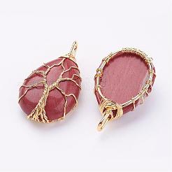 Natural & Synthetic Mixed Stone Pendants&nbsp;G-P269-M-P