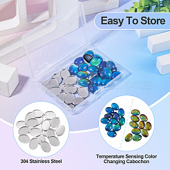 DIY Oval Pendant Making Kits&nbsp;DIY-TA0015-36