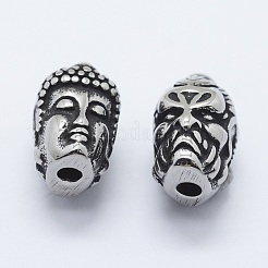316 Surgical Stainless Steel Beads&nbsp;STAS-O102-09AS