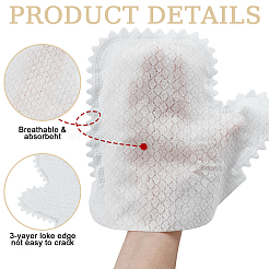 80Pcs Non-woven Fabrics Disposable Gloves&nbsp;AJEW-GO0005-18