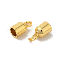 Rack Plating Brass Cord End&nbsp;KK-F873-15G
