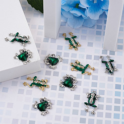 Alloy Enamel Pendants&nbsp;ENAM-TA0001-19