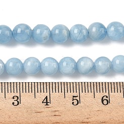 Natural Aquamarine Beads Strands&nbsp;G-D327-C03-6mm