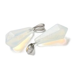 Opalite Pointed Pendants&nbsp;G-B127-15P-07