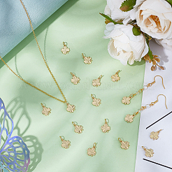 28Pcs Brass Charms&nbsp;KK-BC0014-35