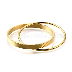 304 Stainless Steel Bangles&nbsp;BJEW-V004-01G