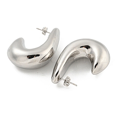 Rack Plating Brass Stud Earrings&nbsp;EJEW-M247-15P