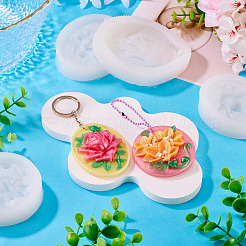 4Pcs 4 Styles Silicone Soap Molds&nbsp;DIY-TA0013-19