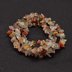 Chip Natural Rutilated Quartz Bead Strands&nbsp;G-L454-08