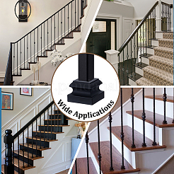 Iron Stair Railing Bases&nbsp;IFIN-WH0071-69A