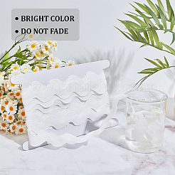 5Yards Polyester Wavy Fringe Trim Ribbon&nbsp;OCOR-GF0005-89D