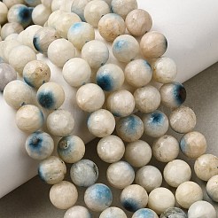 Natural Blue Ice Glacierite Stone Beads Strands&nbsp;G-G078-A01-02