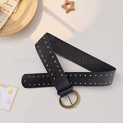 Metal Rivet PU Leather Belly Belts&nbsp;AJEW-WH20013-204A