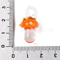 Handmade Lampwork Pendants&nbsp;LAMP-T021-18E