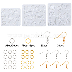 DIY Dangle Earring Making Kits&nbsp;DIY-FS0008-26