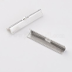 Iron Ribbon Crimp Ends&nbsp;E184Y-S