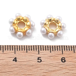 Rack Plating Brass Beads&nbsp;KK-H449-71G-RS