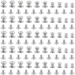 75Pcs Alloy Round Head Knobs for Small Jewelry Box Making&nbsp;DIY-GF0012-48
