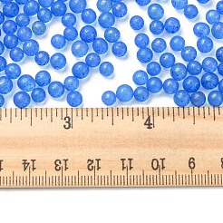 Luminous Glow in the Dark Transparent Glass Round Beads&nbsp;GLAA-F124-B06