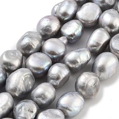 Dyed Natural Cultured Freshwater Pearl Beads Strands&nbsp;PEAR-P062-30C