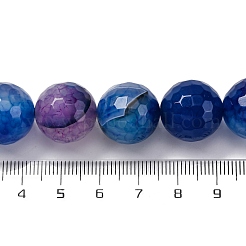 Natural Dragon Veins Agate(Dyed & Heated) Beads Strands&nbsp;G-K390-A08-01