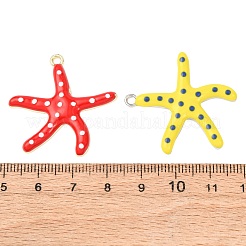 Alloy Enamel Pendants&nbsp;FIND-C076-01