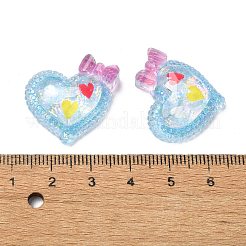 Transparent Epoxy Resin Decoden Cabochons&nbsp;CRES-I030-03B