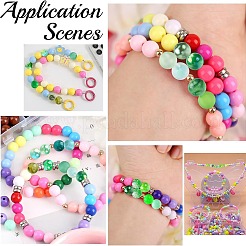 DIY Green Series Necklace & Bracelet Making Kits&nbsp;DIY-CJ0001-77