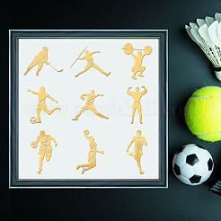Nickel Decoration Stickers&nbsp;DIY-WH0450-117