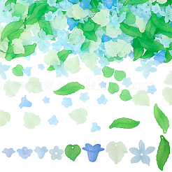 DIY Flower Leaf Findings Kits&nbsp;DIY-BM0001-12B