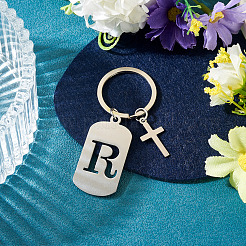 1Pc Stainless Steel Keychains&nbsp;KEYC-TADJ0001-08R