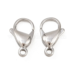 Tarnish Resistant 316 Surgical Stainless Steel Lobster Claw Clasps&nbsp;STAS-316-FL18A