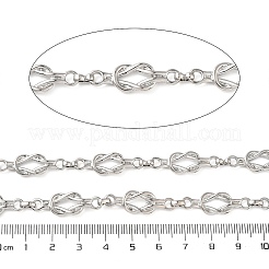 Alloy knot Link Chains&nbsp;LCHA-L002-02P