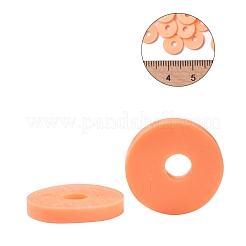 240G 24 Colors Handmade Polymer Clay Beads&nbsp;CLAY-JP0001-08-8mm