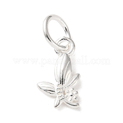925 Sterling Silver Flower Charms&nbsp;STER-H118-07S