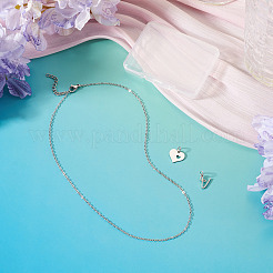 1Pc 304 Stainless Steel Cable Chain Necklaces&nbsp;NJEW-TA0001-24V