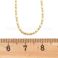 Brass Ball Chain Necklaces&nbsp;KK-P304-03KCG