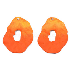 Spray Painted Iron Pendants&nbsp;IFIN-N008-030C