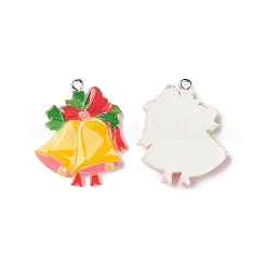 Christmas Theme Opaque Resin Pendants&nbsp;RESI-C021-01G