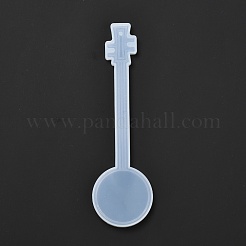 DIY Round Moon Lute Bookmark Silicone Molds&nbsp;DIY-F089-02