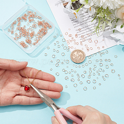 420Pcs 6 Styles 304 Stainless Steel Open Jump Rings&nbsp;STAS-UN0022-82