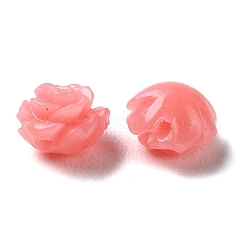 Synthetic Coral Carved Dyed Beads&nbsp;SHEL-K007-05A